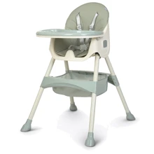Стільчик для годування Bambi оливковий (M 4136-2 Olive): Тип класичний стільчик