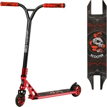 Самокат трюковый Best Scooter красный (BS-7433 ): Количество колес 2