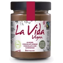 Паста шоколадна La Vida Vegan з мигдалем веганська органічна 270 г (8710573726161): Вага нетто 270 г