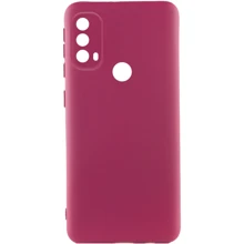 Чехол для телефонов Lakshmi Case Silicone Cover Full Camera Marsala for Motorola Moto E40: Совместимость Motorola Moto E40