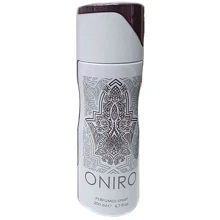 Парфумований дезодорант Fragrance World Oniro 200 ml: Вид Парфумований дезодорант