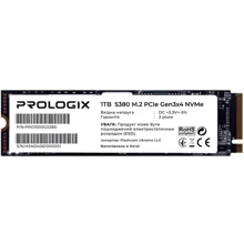 Prologix S380 1 TB (PRO1000GS380): Тип накопичувача внутренний