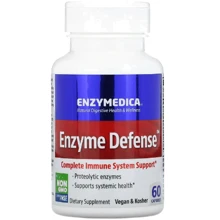 Enzymedica Enzyme Defense Протеолитические ферменты 60 капсул: Тип Протеолитические ферменты