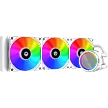Кулер ID-Cooling Zoomflow 360X SNOW: Уровень шума, dB 18-26.4