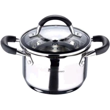 Каструля MasterPro Foodies collection BGMP-1504-BK з кришкою 16 см1.8 л (00000025284): Тип Традиционная