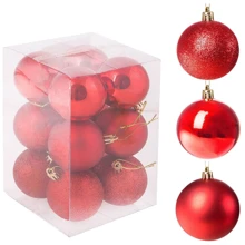 Набір ялинкових куль Springos d=6 см 12 шт CA0001: Виробник Springos
