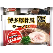 Лапша быстрого приготовления Acecook IPPIN Hakata Tonkotsu Ramen 82 г (8934563712174): Технология Сублимация + Сушка