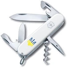 Мультитул Victorinox Spartan Ukraine 91мм/12 функций/белый /Трезубец (1.3603.7_T0017u): Тип мини-мультитул