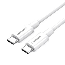 Кабель Ugreen Cable USB-C to USB-C US264 18W ABS Cover 1.5m White (60519): Тип USB-C - USB-C