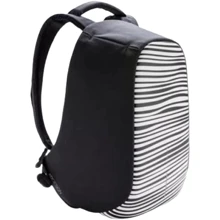 Женский рюкзак антивор XD Design Bobby Compact 14" Zebra черно-белый (P705.651): Пол Женский