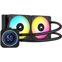 Кулер CORSAIR Corsair iCUE H100 ELITE LCD XT (CW-9060074-WW): Рівень шуму, dB 34.1