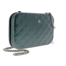 Женский клатч Ogon Designs Quilted ledy bag платиновый (QLB_Platinium): Пол Женский