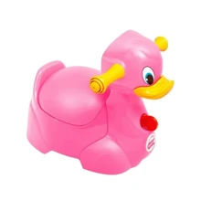Детский музыкальный горшок Ok Baby Quack с ручками малиновый (37076630): Цвет розовый