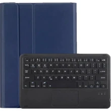 Аксессуар для планшетных ПК BeCover Case Smart Keyboard TouchPad Deep Blue for Samsung X710 Galaxy Tab S9 / X510/X516B Galaxy Tab S9 FE (712418): Цвет синий
