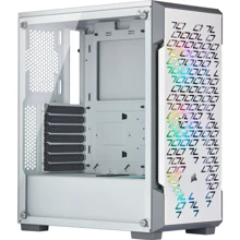 Корпус Corsair iCUE 220T RGB Airflow White (CC-9011174-WW): Форм-фактор материнської плати ATX/MicroATX/Mini-ITX