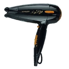 Фен Scarlett SC-1076 (черный с фиолетовым): undefined undefined