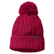 Шапка Jack Wolfskin Stormlock Pompom малиновая (1905091_2160): Производитель Jack Wolfskin