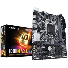 GIGABYTE H310M A 2.0: Оперативна пам'ять 2xDDR4 2666, до 32 ГБ
