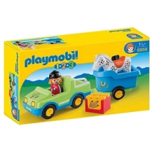 Ігровий набір Playmobil Автомобіль із причепом для коней (Playmobil-6958): Виробник Playmobil