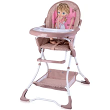 Стульчик для кормления Bertoni BRAVO (beige&rose princess): Тип классический стульчик
