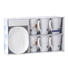 Столовий сервіз Сервіз Luminarc Sequins White E8064 (6 пр.) (220 мл.): Кількість персон 6