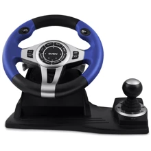 Игровой руль SVEN GC-W600: Интерфейс подключения проводная USB