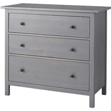 Комод ІКЕА HEMNES 108х96 см серый (304.60811): undefined undefined