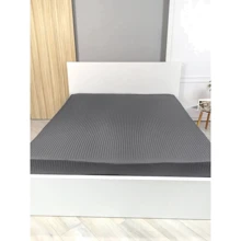 Простирадло LightHouse Sateen Stripe Grey на гумці страйп-сатин 160х200+25см Grey (603739): Тип простынь