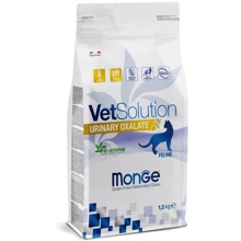 Лечебный сухой корм для кошек Monge VetSolution Cat Urinary Oxalate при заболеваниях мочеполовой системы и оксалатном течении МКБ 1.5 кг (8009470081610): Тип Сухой корм