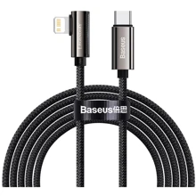 Кабель Baseus Cable USB-C to Lightning Legend Elbow 20W 2m Black (CATLCS-A01): Тип USB-C - Lightning