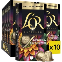 Кофе в капсулах L'OR Espresso Arabica Rwenzori Uganda Limited Creations шоубокс 100х5.2 г (8711000482889): Вид напитка Кофе в капсулах