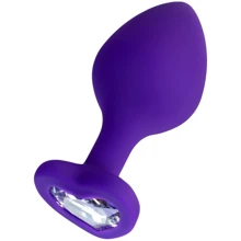 Анальна пробка із прозорим кристалом ToDo Anal Plug Diamond Heart: Для кого унісекс