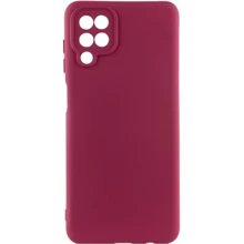 Аксессуар для смартфона Lakshmi Case Silicone Cover Full Camera Marsala for Samsung A125 Galaxy A12/M127 Galaxy M12: Совместимость Samsung A125 Galaxy A12/M127 Galaxy M12