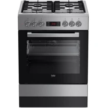 Плита комбінована Beko FSMT62321DXSS: Тип пристрою комбінована плита