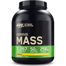 Гейнер Optimum Nutrition Serious Mass 2727 g /8 servings/ Banana: Пол Унисекс