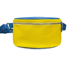 Поясная сумка The Wings сине-желтая (TW-BeltBag-yell-blue): Пол Унисекс