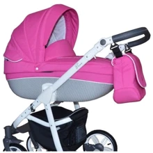 Универсальная коляска 2в1 Roan Bass Carbon White pink: Тип коляски универсальная коляска (2-в-1)