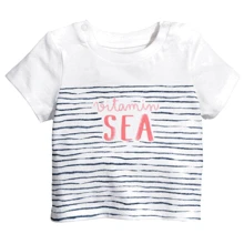 Футболка H & M 4740595 50 см біла: Стать хлопчик