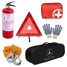 Набор автомобилиста Poputchik Mercedes-Benz легковой черный 01-066-Л: undefined undefined