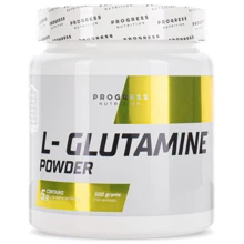 Аминокислота для спорта Progress Nutrition L-Glutamine 500 g /100 servings/ Unflavored: Вкус Без вкуса