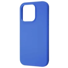 Чехол для iPhone WAVE Full Silicone Cover Tahoe Blue for iPhone 15 Plus: Цвет синий