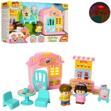 Будиночок-кафе WinFun 1 309-NL 16см, меблі, фігурки, музика, звук, світло: Виробник Winfun