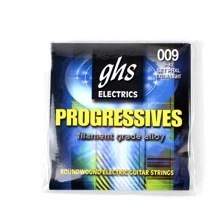 Струна для гитар Струны для электрогитары GHS Strings Progressives PRXL: Тип Комплект струн
