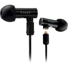 Наушники Final Audio E4000 Black (90403545): Тип конструкции вакуумные