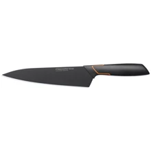 Ніж Fiskars Edge кухарський 19 см Black (1003094): Лезо нержавіюча сталь