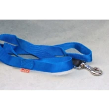 Поводок Collar Dog Extremе нейлоновый двойной (ш 14мм, д 1.22м), голубой: Тип Поводок