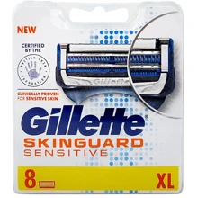 Gillette SkinGuard Sensitive Змінні касети для гоління 8 шт: Вид Сменные кассеты