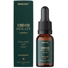 Олія Mind Shi CBD Oil Isolate 3000 mg Strawberry - 10 ml: undefined undefined