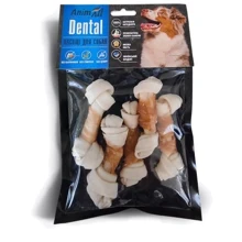 Лакомства AnimAll Dental Кость баварская узловая для собак с мясом курицы 8-10 см 5 шт. (169795): undefined undefined
