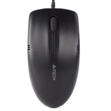 Мышь A4Tech OP-530NUS USB (Black): Интерфейс подключения проводная USB